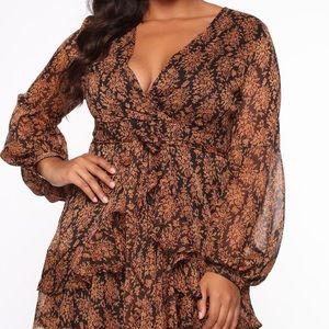 Fashion Nova Wildflower Mini Dress